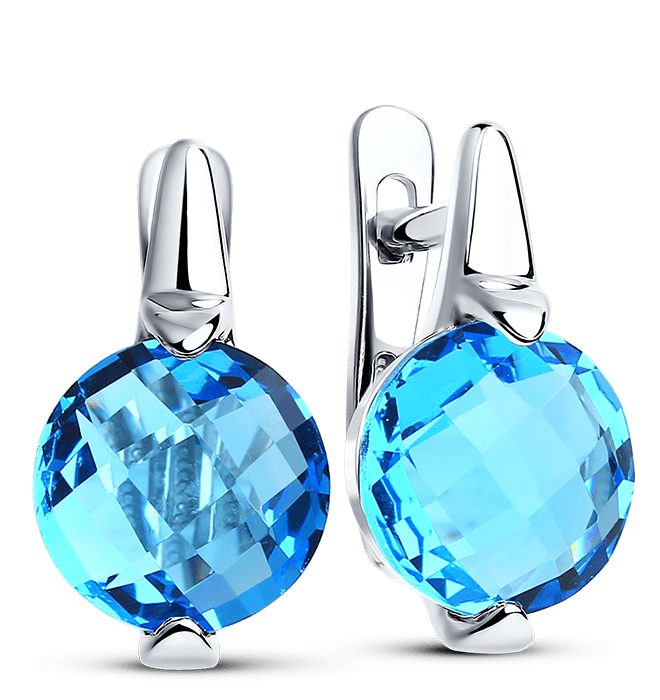 Серьги из серебра